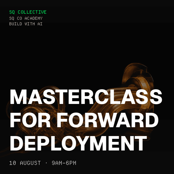 Masterclass for Forward Deployment: Build Production Software with AI
