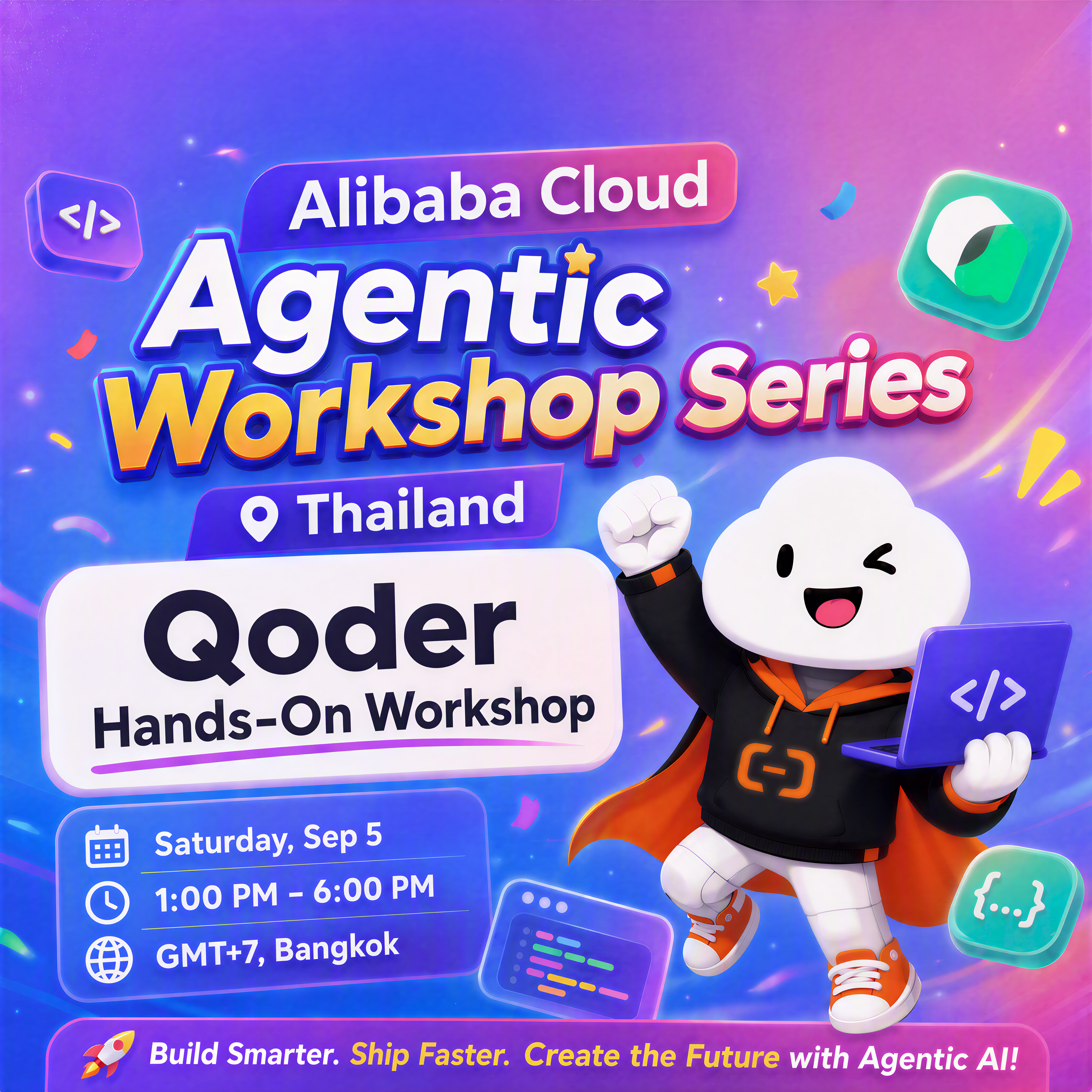 [Alibaba Cloud Agentic Workshop Series Thailand] - Qoder Hands-On Workshop