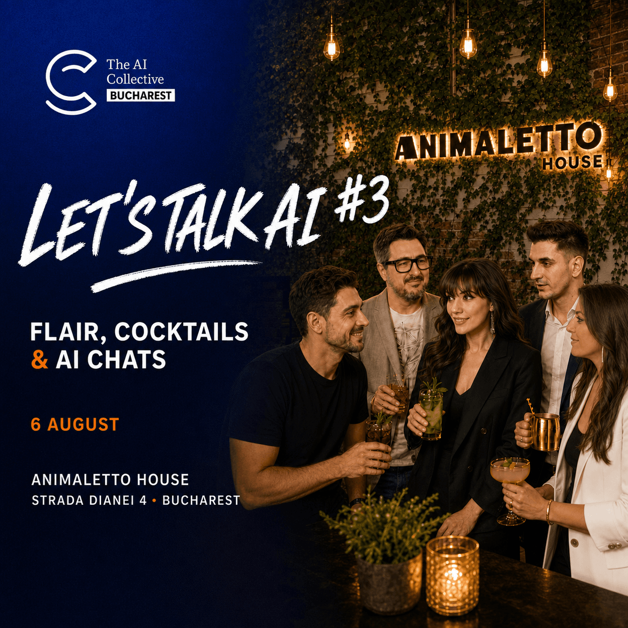 Let's Talk AI: Flair, Cocktails and AI Chats #3 (w/ The AI Collective)
