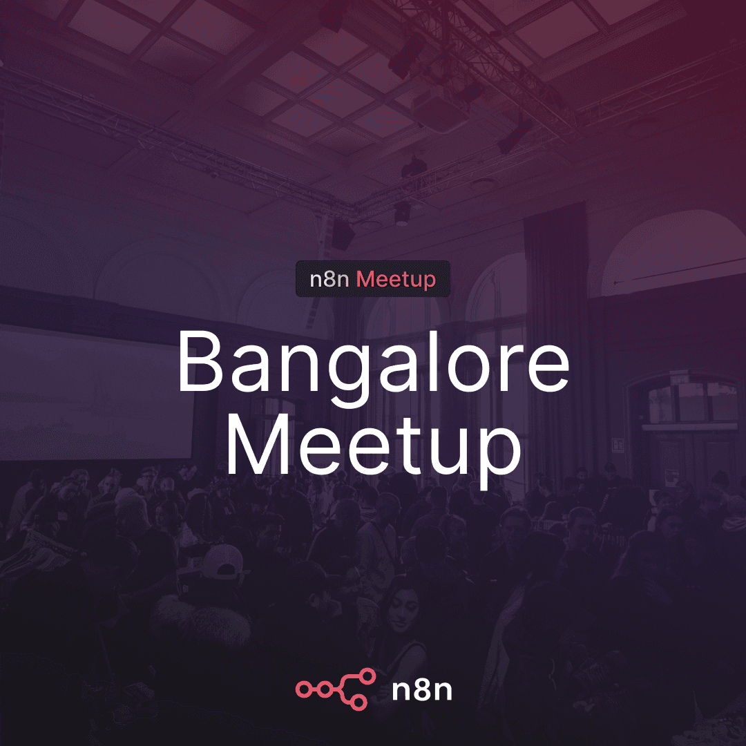 n8n Bangalore: Founders & Builders Mixer