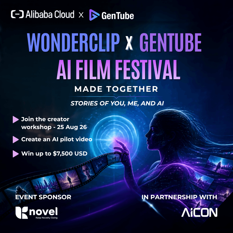 WonderClip x GenTube AI Film Festival