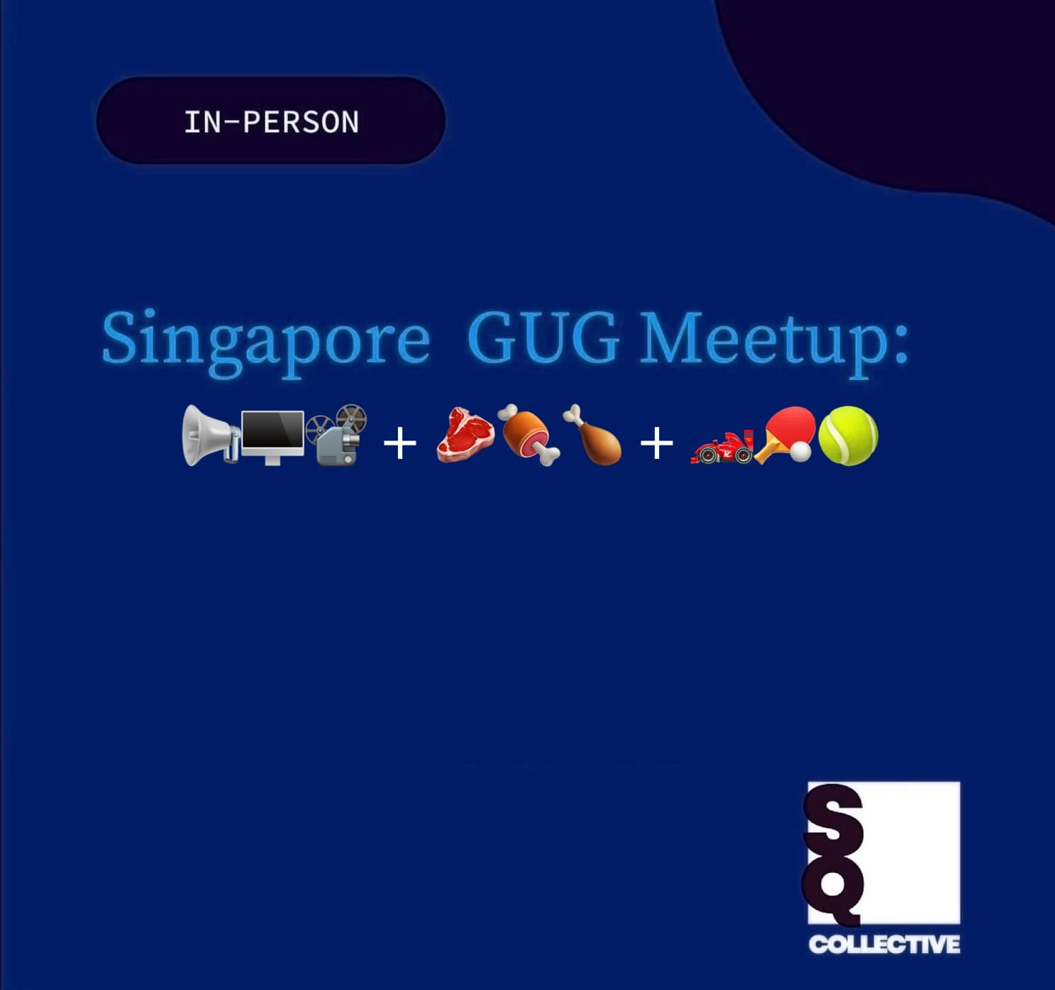 ANight: Meaty Dinner Prefs + Tech Showcase/Announcing (Open Submission) + Padel/Pickleball = 🥩🍖🍗 + 📢🖥️📽️ + 🏎️🏓🎾🏃‍♂️🏃‍♀️🎠