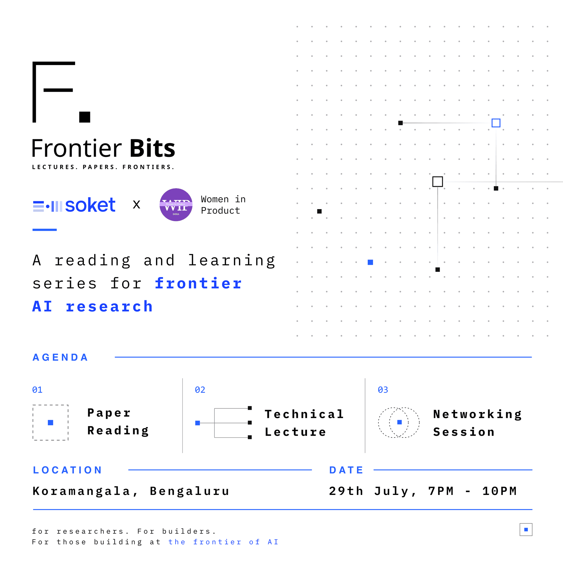 Frontier Bits: AI Lectures and Papers 001 - Koramangala, Namma Bengaluru