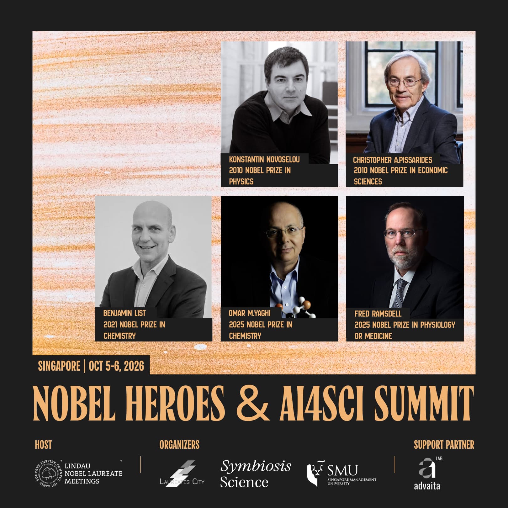 Day One | Nobel Heroes & AI4SCI Summit Singapore 2026