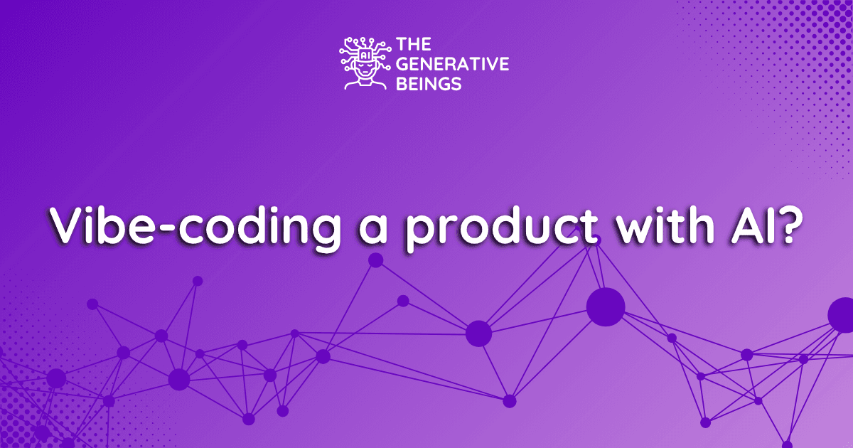 Vibe-coding a product with AI?
