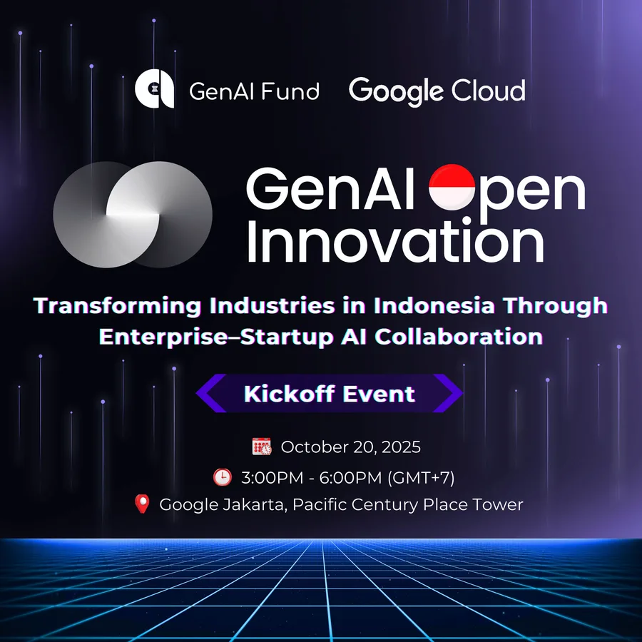 GenAI Open Innovation Indonesia Kickoff, in collab
