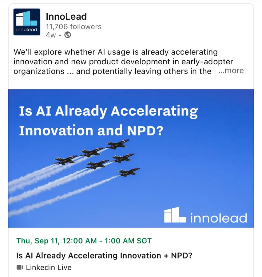 Innolead - AI for New Product Development ft. AIPa