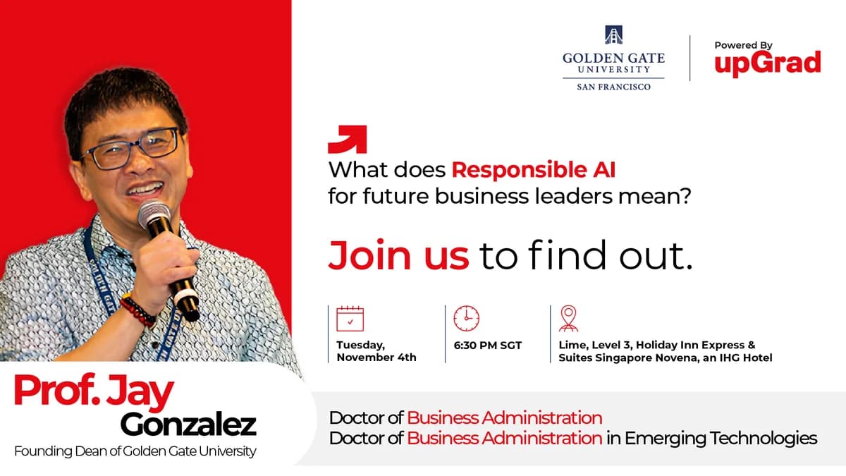 Responsible AI for future business leaders!