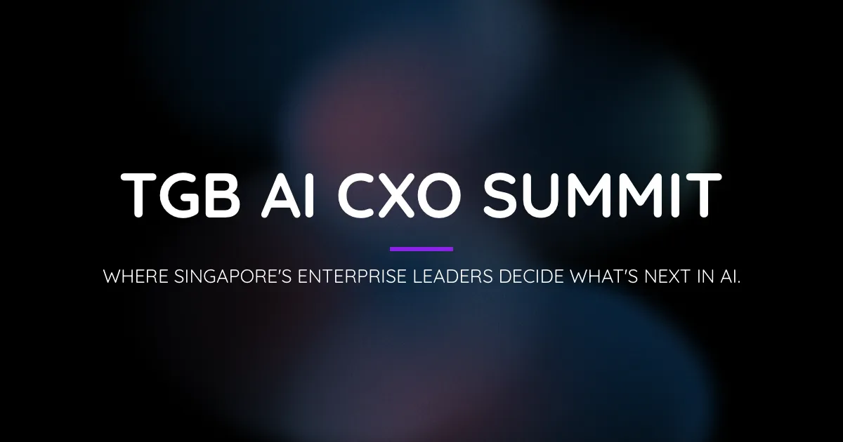 TGB AI CXO Summit