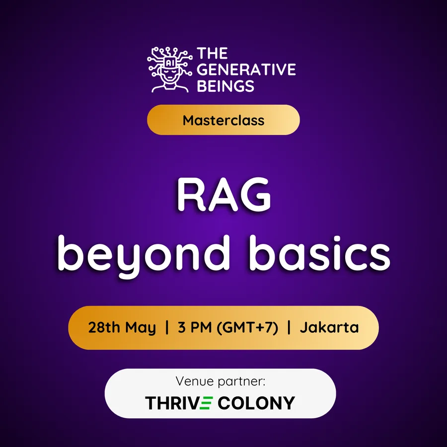 RAG Beyond Basics | TGB Masterclass