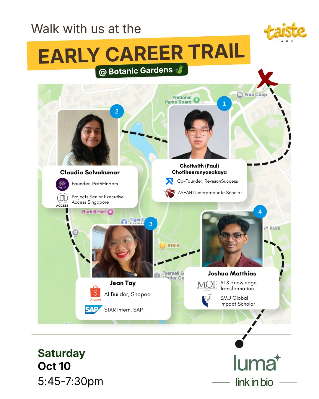 TAIste Labs: The Early Career Trail
