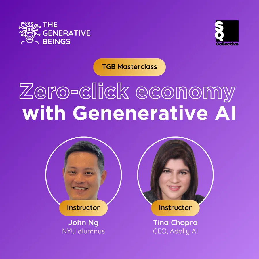 Zero-click economy with GenAI | TGB Masterclass