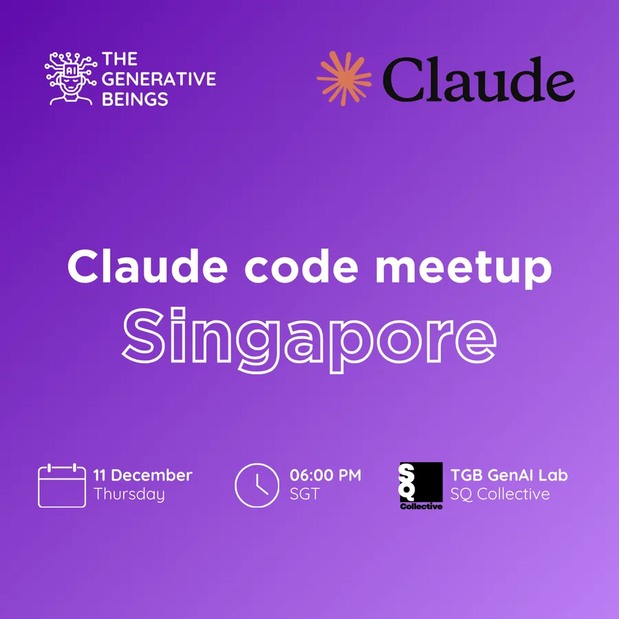 Claude Code Meetup Singapore