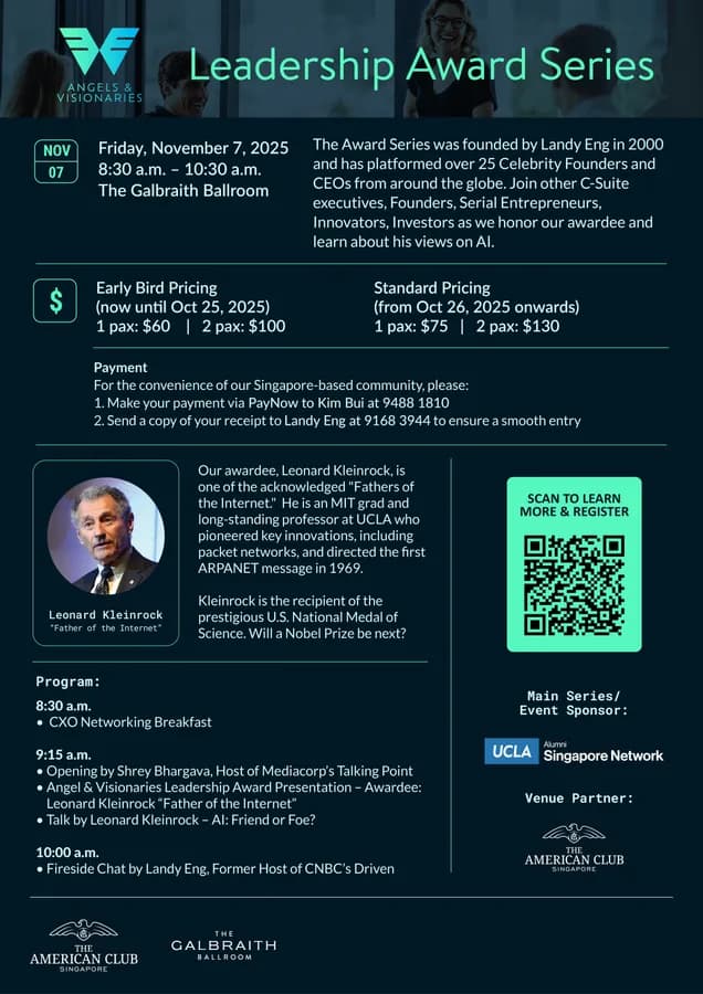 Leonard Kleinrock - AI: Friend or Foe?
