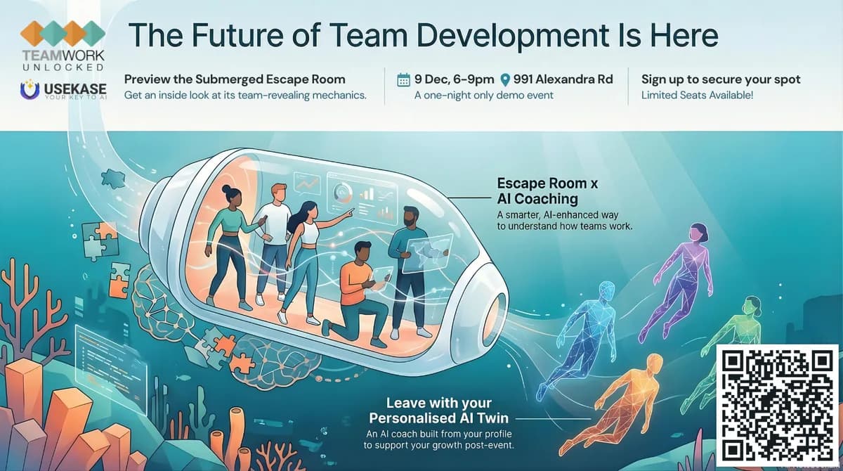 Where an escape room meets AI and Team Performance