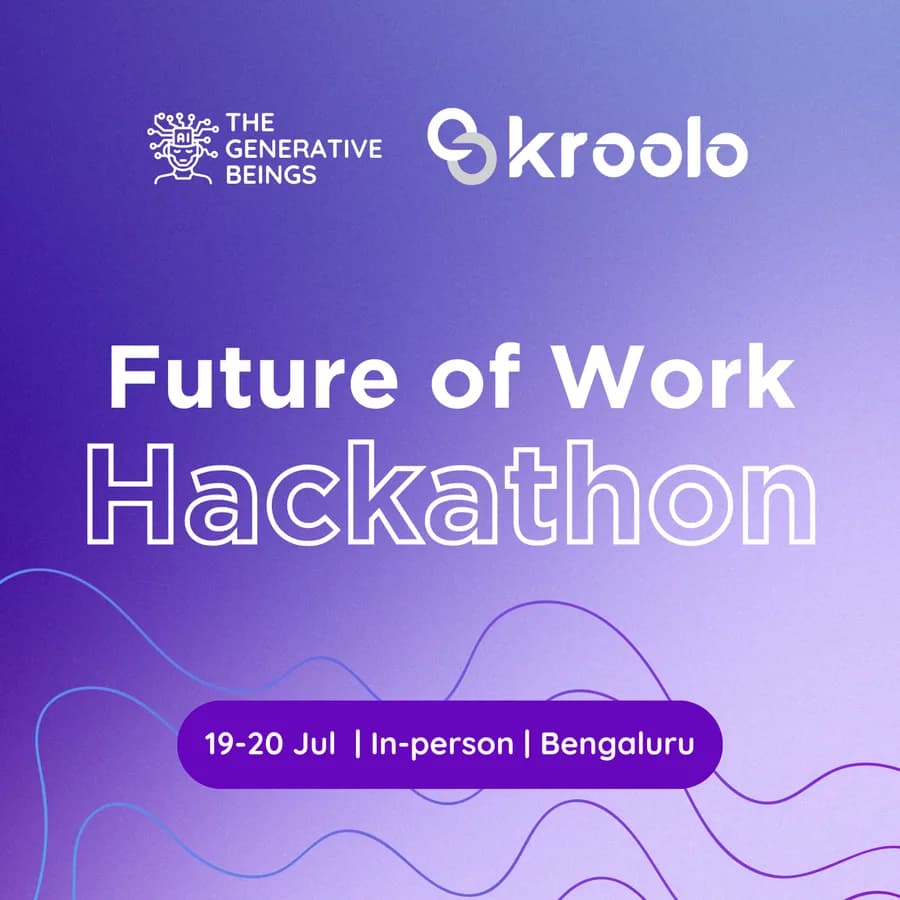 Future of Work Hackathon - Bengaluru