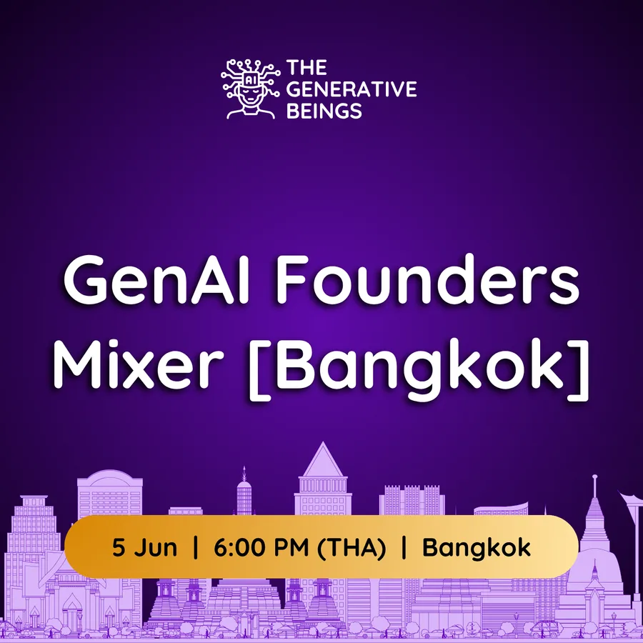 TGB GenAI Founders Mixer - Bangkok