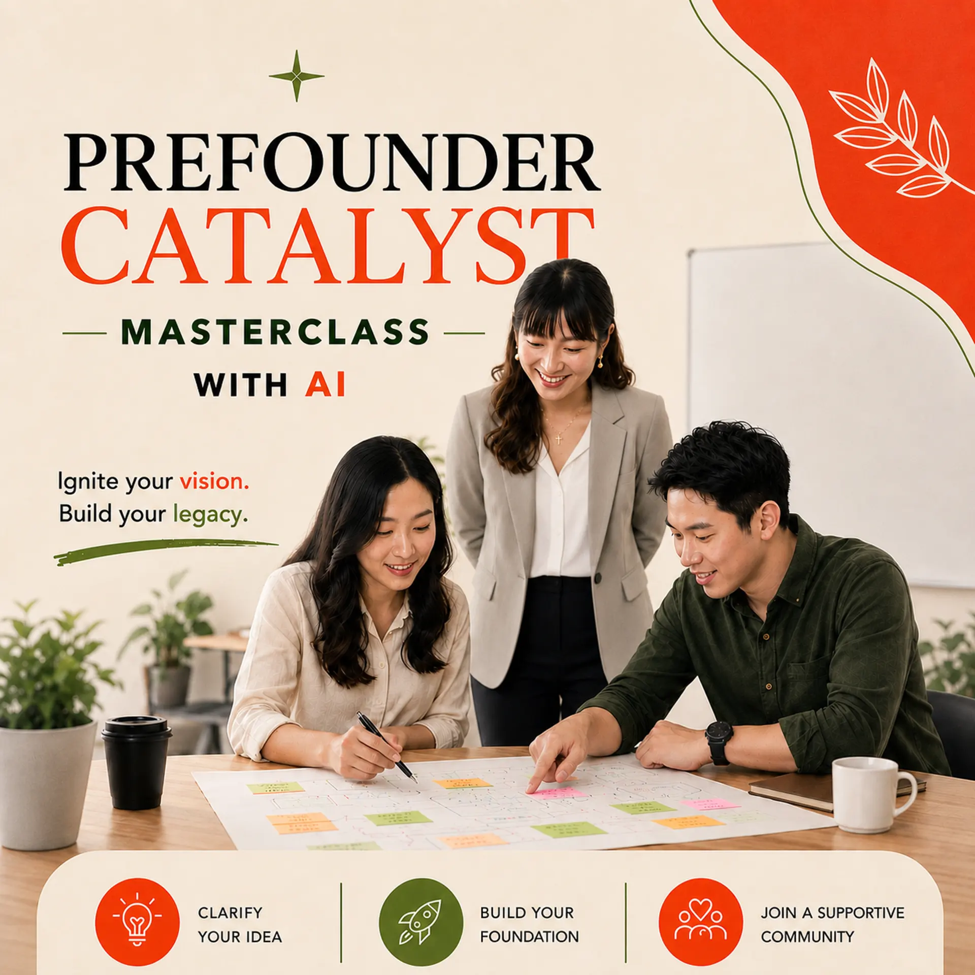 ASN x TGB Pre-Founder Catalyst Masterclass with AI