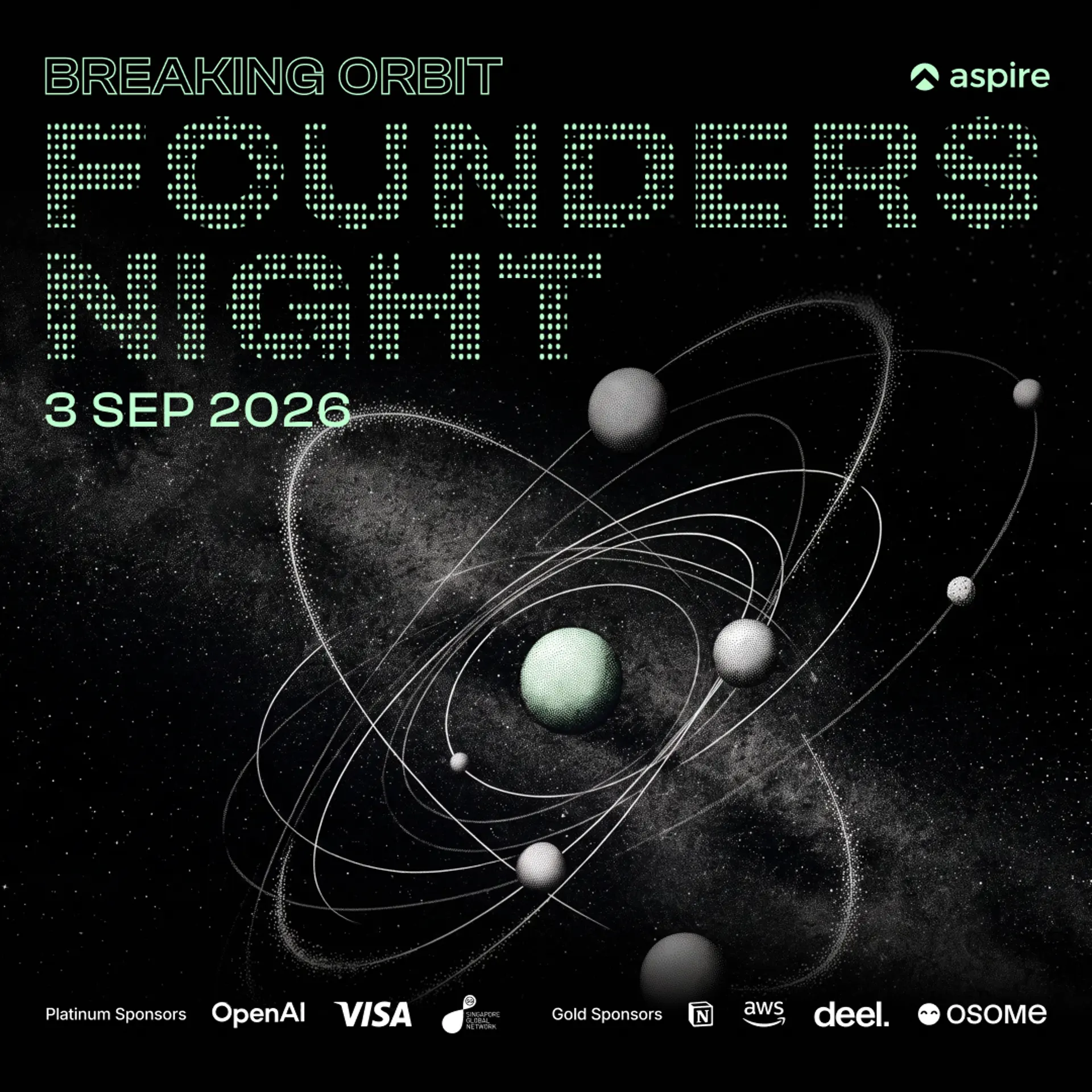 Aspire Founders Night: Breaking Orbit