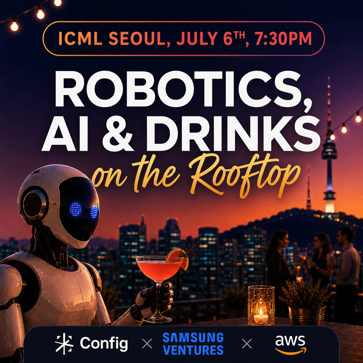 Let’s Talk Robots & AI — ICML Seoul After-Dinner Social