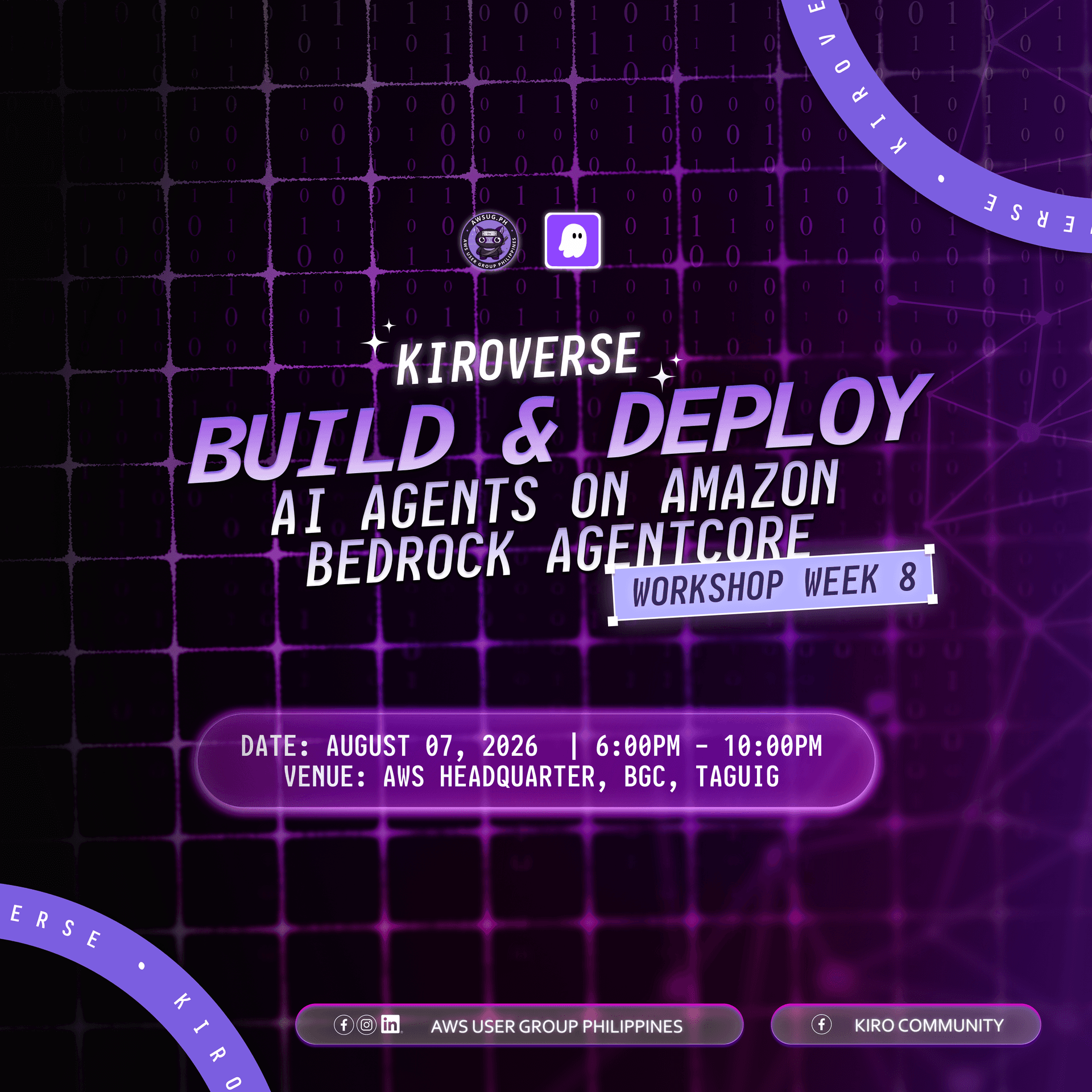 Build Nights: Build & Deploy AI Agents on Amazon Bedrock AgentCore using Vibe Coding with Kiro