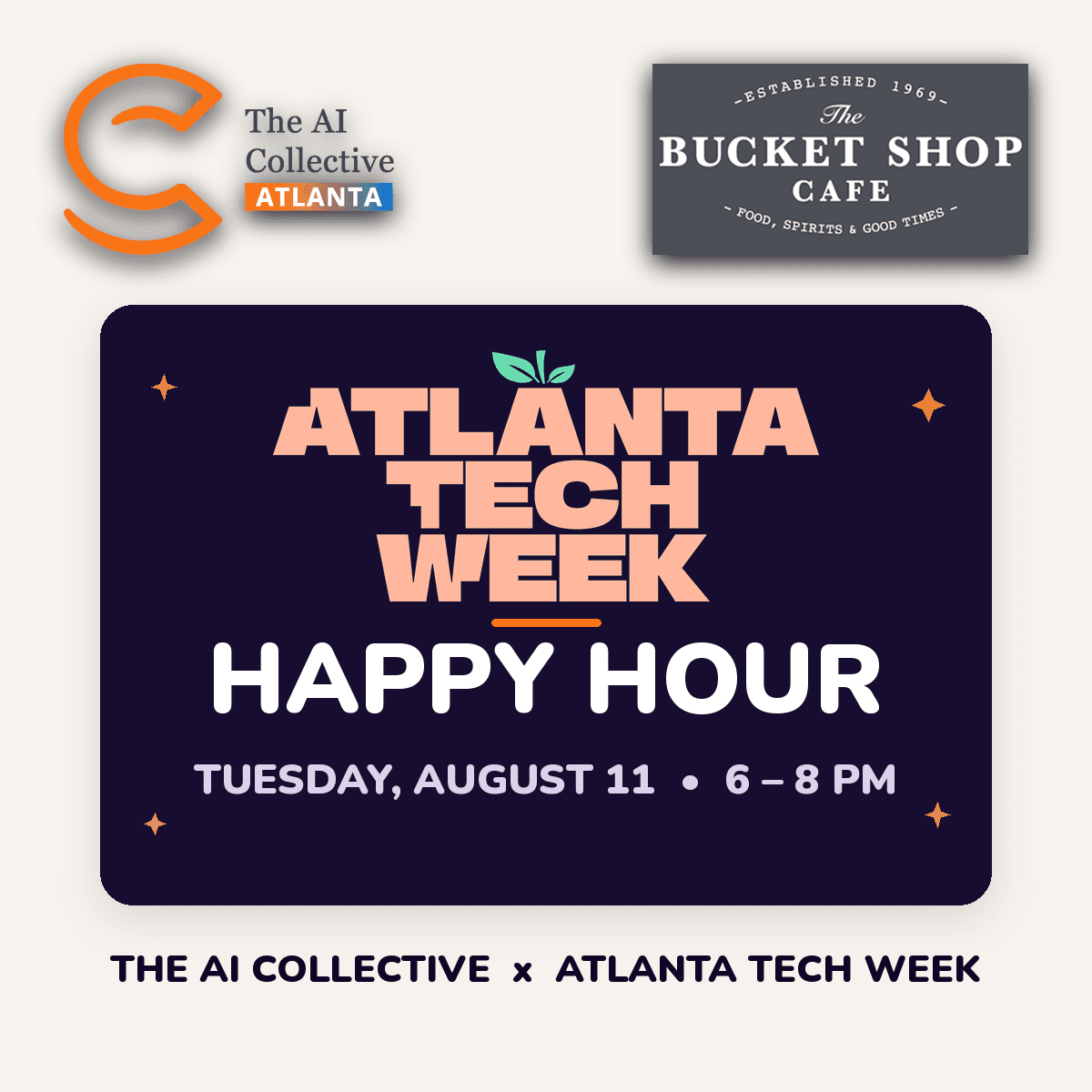 ATL Tech Week Buckhead Happy Hour (w/ The AI Collective)