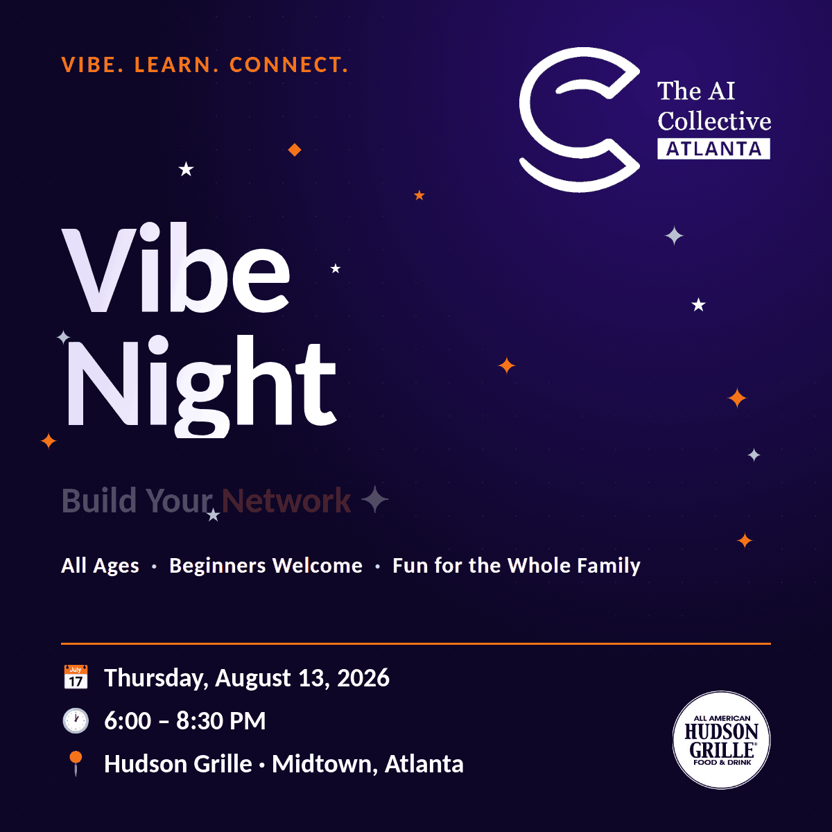 Vibe Night Midtown (w/ The AI Collective and #ATLTechWeek)