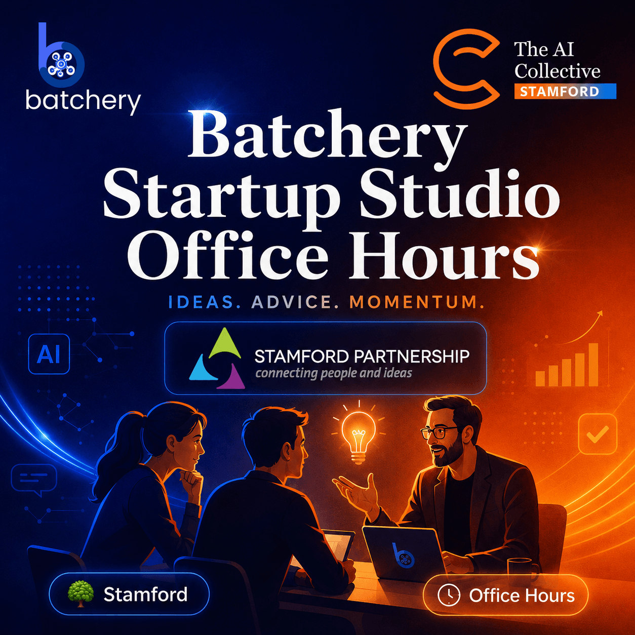 Batchery Startup Studio Office Hours (w/ The AI Collective)