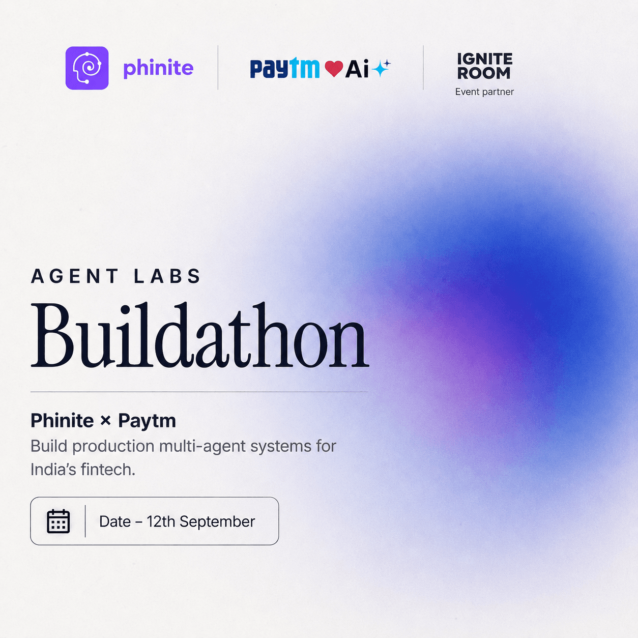 Agent Labs Buildathon: Phinite × Paytm
