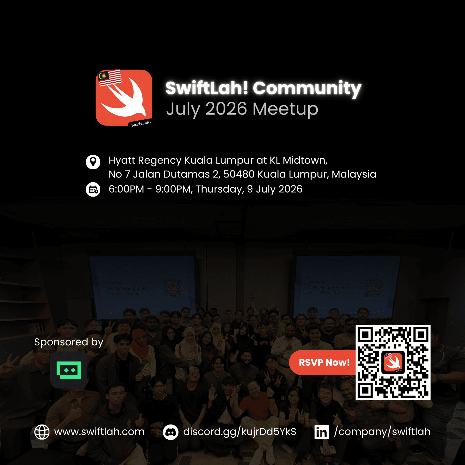 SwiftLah! Community July 2026 Meetup