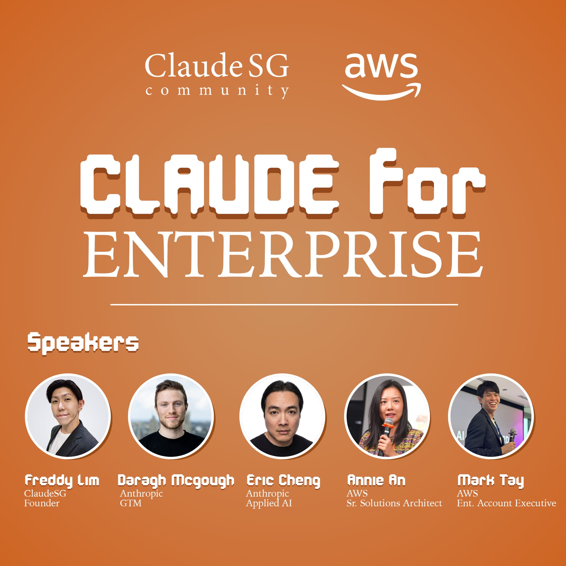 ClaudeSG × AWS x Anthropic : Claude for Enterprise